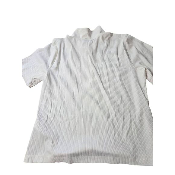 Spanx ribbed polo top In powder sz 3X - Picture 4 of 6